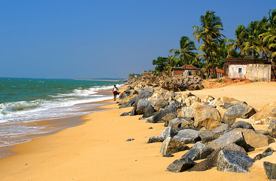 Ullal Beach 13km away