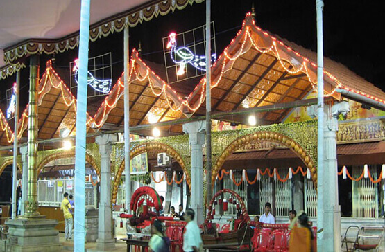 Mangaladevi Temple 4km away